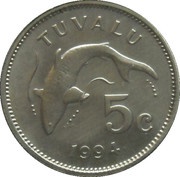 5 Cents - Elizabeth II 3rd portrait reverse image