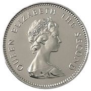 10 Cents - Elizabeth II 2nd portrait obverse image