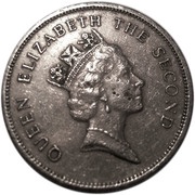 10 Cents - Elizabeth II 3rd portrait obverse image