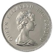 20 Cents - Elizabeth II 2nd portrait obverse image