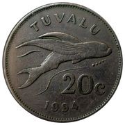 20 Cents - Elizabeth II 3rd portrait reverse image