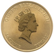 50 Cents - Elizabeth II Grand Sumo Tournament obverse image