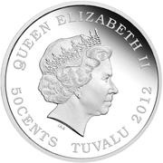 50 Cents - Elizabeth II Forever Love obverse image