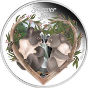50 Cents - Elizabeth II Forever Love reverse image