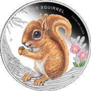 50 Cents - Elizabeth II Red Squirrel reverse image
