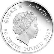 50 Cents - Elizabeth II Forever Love obverse image
