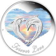 50 Cents - Elizabeth II Forever Love reverse image