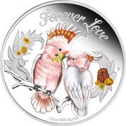 50 Cents - Elizabeth II Forever Love reverse image