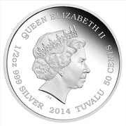 50 Cents - Elizabeth II Asian Elephant obverse image