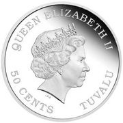 50 Cents - Elizabeth II Year of the Goat obverse image