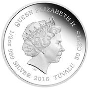 50 Cents - Elizabeth II Snow Leopard obverse image
