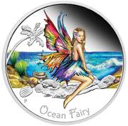 50 Cents - Elizabeth II Ocean Fairy reverse image