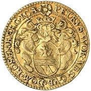 1 Ducat - Petr Vok of Rosenberg obverse image