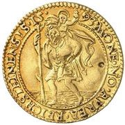 1 Ducat - Petr Vok of Rosenberg, Bohemia, 1593-1595 reverse image
