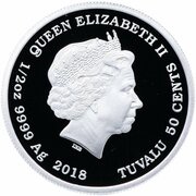 50 Cents - Elizabeth II Penguins obverse image