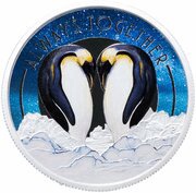 50 Cents - Elizabeth II Penguins, Tuvalu, 2018 reverse image