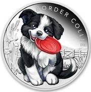 50 Cents - Elizabeth II Border Collie, Tuvalu, 2018 reverse image