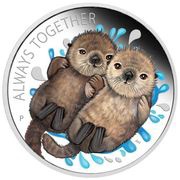 50 Cents - Elizabeth II Always Together, Tuvalu, 2020 reverse image