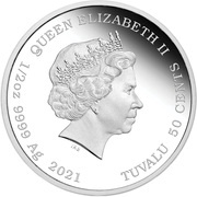 50 Cents - Elizabeth II Baby Ox obverse image