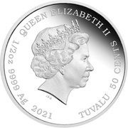 50 Cents - Elizabeth II For Your Eyes Only obverse image