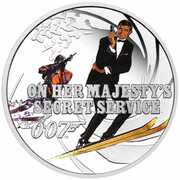 50 Cents - Elizabeth II On Her Majesty's Secret Service, Tuvalu, 2021 reverse image