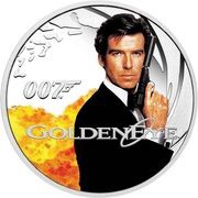 50 Cents - Elizabeth II Goldeneye, Tuvalu, 2022 reverse image