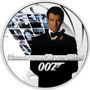 50 Cents - Elizabeth II Tomorrow Never Dies, Tuvalu, 2022 reverse image