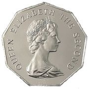 1 Dollar - Elizabeth II 2nd portrait obverse image