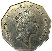 1 Dollar - Elizabeth II 3rd portrait obverse image
