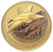 1 Dollar - Elizabeth II Lockheed FA-22 Raptor reverse image