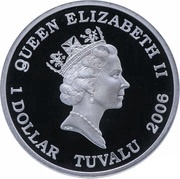 1 Dollar - Elizabeth II Jaguar E-Type obverse image