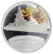 1 Dollar - Elizabeth II Bismarck, Tuvalu, 2007 reverse image