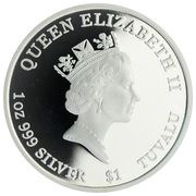 1 Dollar - Elizabeth II Grand Sumo Tournament Hawaii obverse image