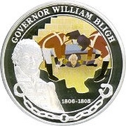 1 Dollar - Elizabeth II Governor William Blich, Tuvalu, 2008 reverse image