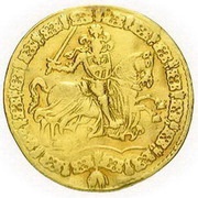3 Ducats - Wilhelm of Rosenberg Golden Fleece, Bohemia, 1585 reverse image