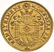 3 Ducats - Wilhelm of Rosenberg, Bohemia, 1585 reverse image
