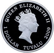 1 Dollar - Elizabeth II Battle of Thermopylas obverse image
