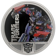 1 Dollar - Elizabeth II Optimus Prime, Tuvalu, 2009 reverse image