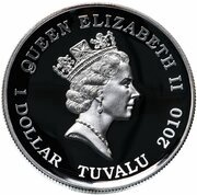 1 Dollar - Elizabeth II Battle of Marathon obverse image