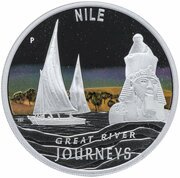 1 Dollar - Elizabeth II Nile, Tuvalu, 2010 reverse image