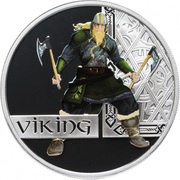 1 Dollar - Elizabeth II Viking, Tuvalu, 2010 reverse image