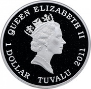 1 Dollar - Elizabeth II Dr. Jekyll and Mr. Hyde obverse image