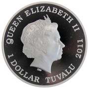 1 Dollar - Elizabeth II Orangutan obverse image