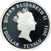 1 Dollar - Elizabeth II Giant Panda obverse image