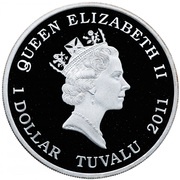 1 Dollar - Elizabeth II Eastern Brown Snake obverse image