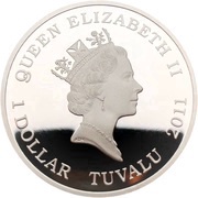 1 Dollar - Elizabeth II Red-Back Spider obverse image