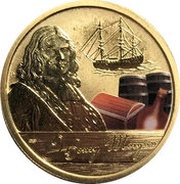 1 Dollar - Elizabeth II Henry Morgan reverse image