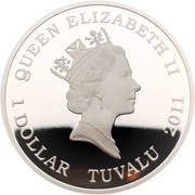 1 Dollar - Elizabeth II Optimus Prime obverse image