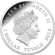 1 Dollar - Elizabeth II Funnel-Web Spider; Silver Bullion obverse image