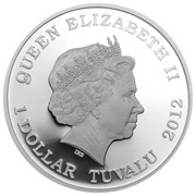 1 Dollar - Elizabeth II Red Welsh Dragon obverse image